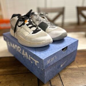 Nike Ja Morant sneakers in Gray and Black.